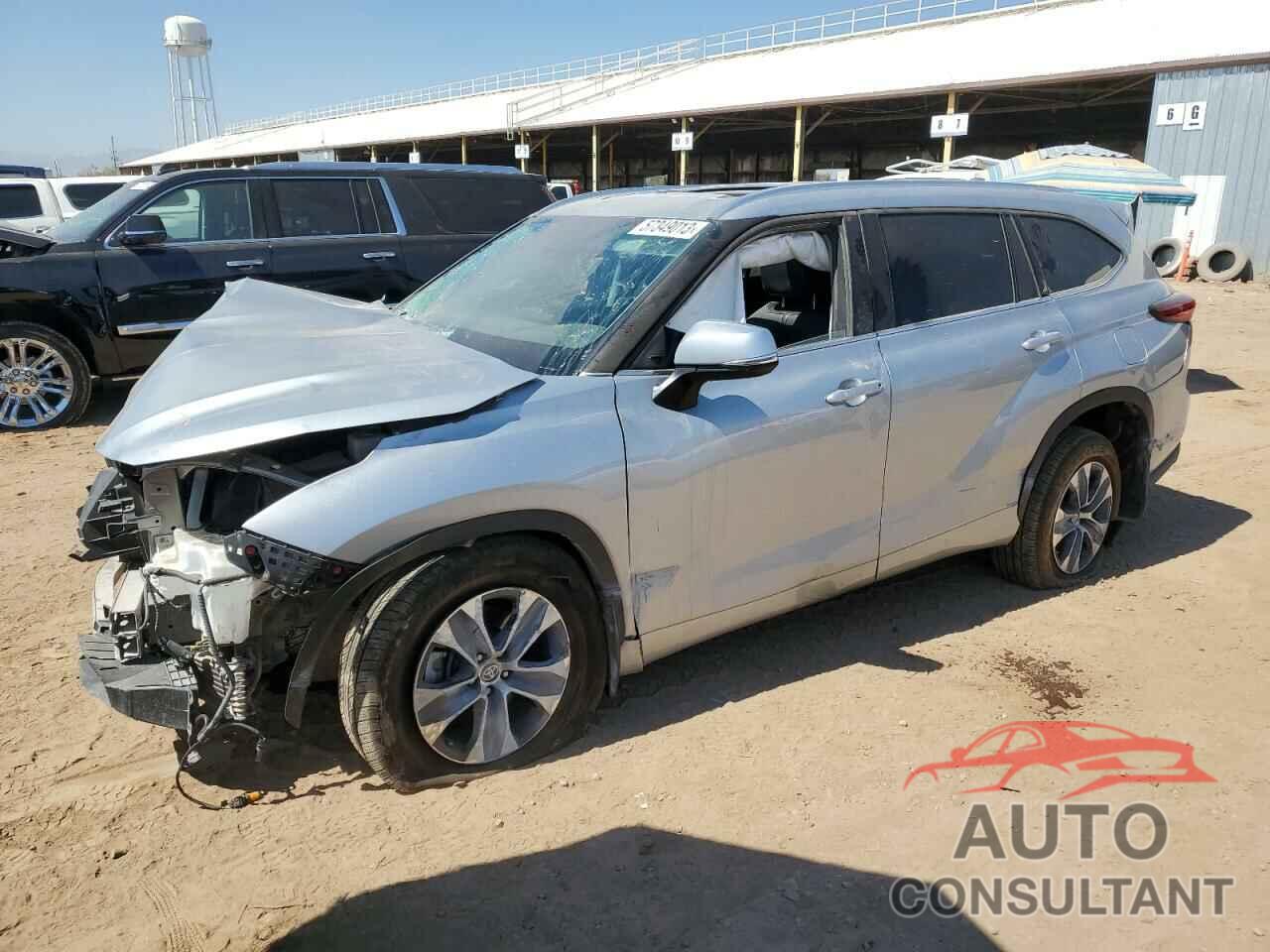 TOYOTA HIGHLANDER 2021 - 5TDGZRBH1MS106701