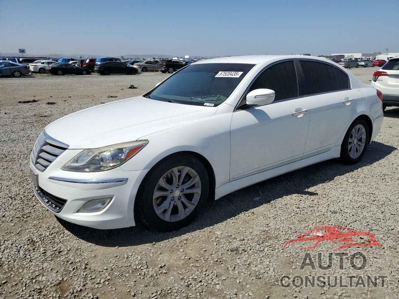 HYUNDAI GENESIS 2012 - KMHGC4DDXCU190814
