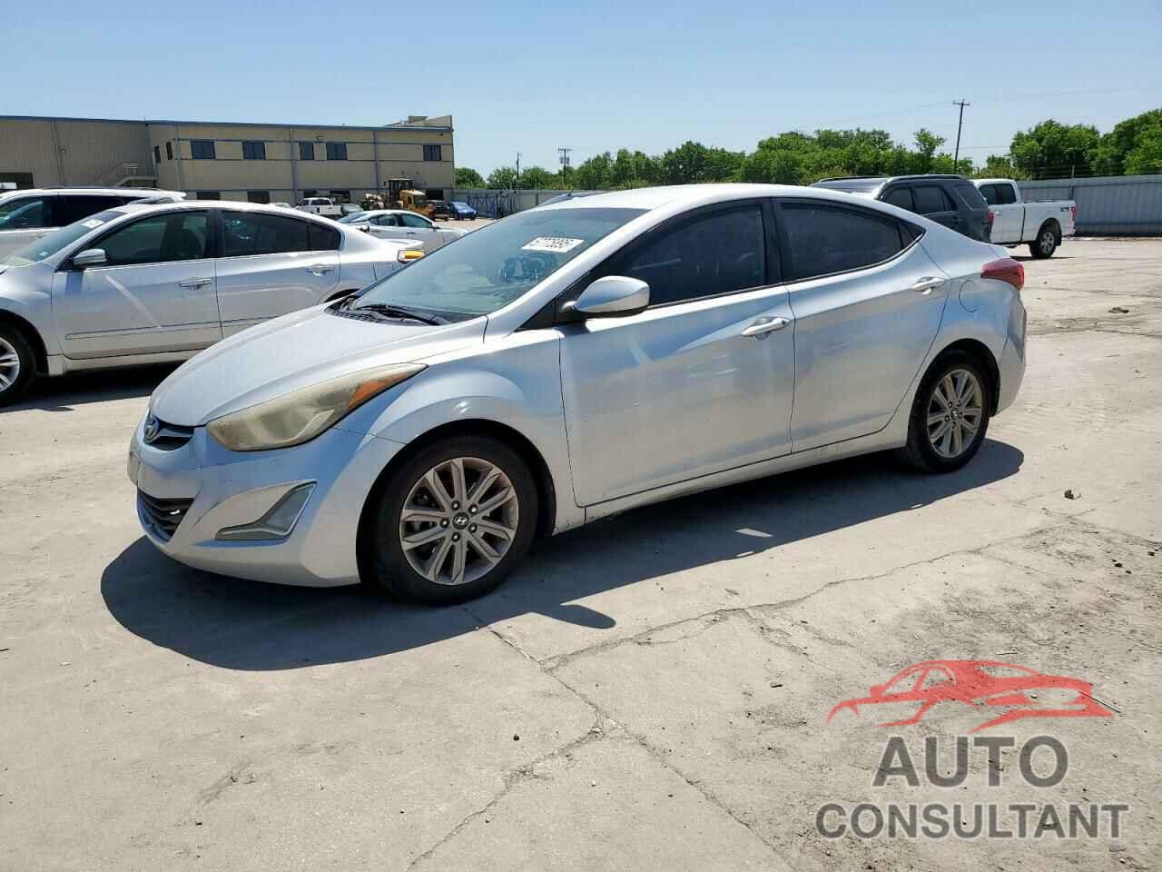 HYUNDAI ELANTRA 2014 - KMHDH4AE5EU116186