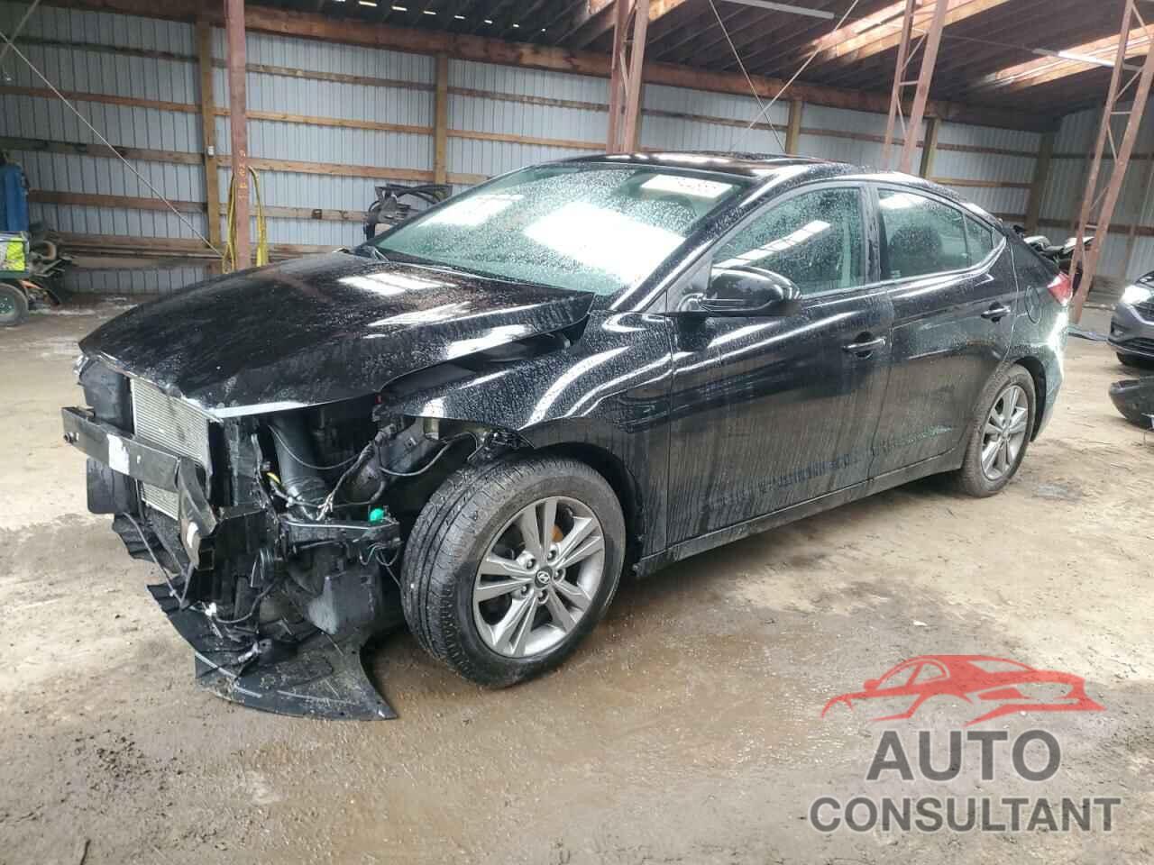 HYUNDAI ELANTRA 2017 - KMHD84LF9HU427131