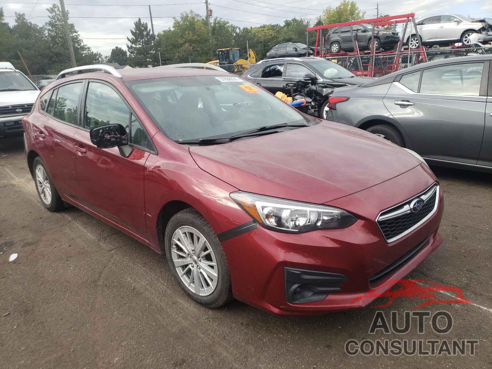 SUBARU IMPREZA 2017 - 4S3GTAB69H3740329