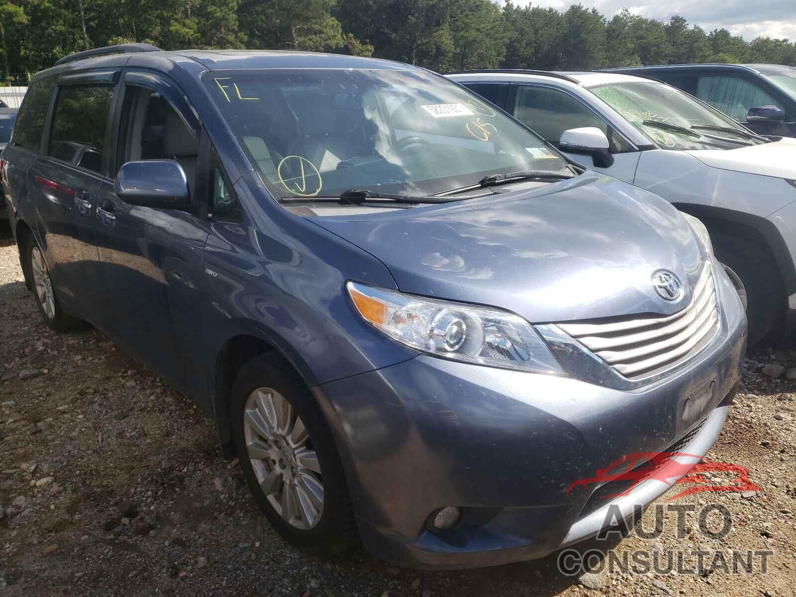 TOYOTA SIENNA 2017 - 5TDDZ3DC4HS151252