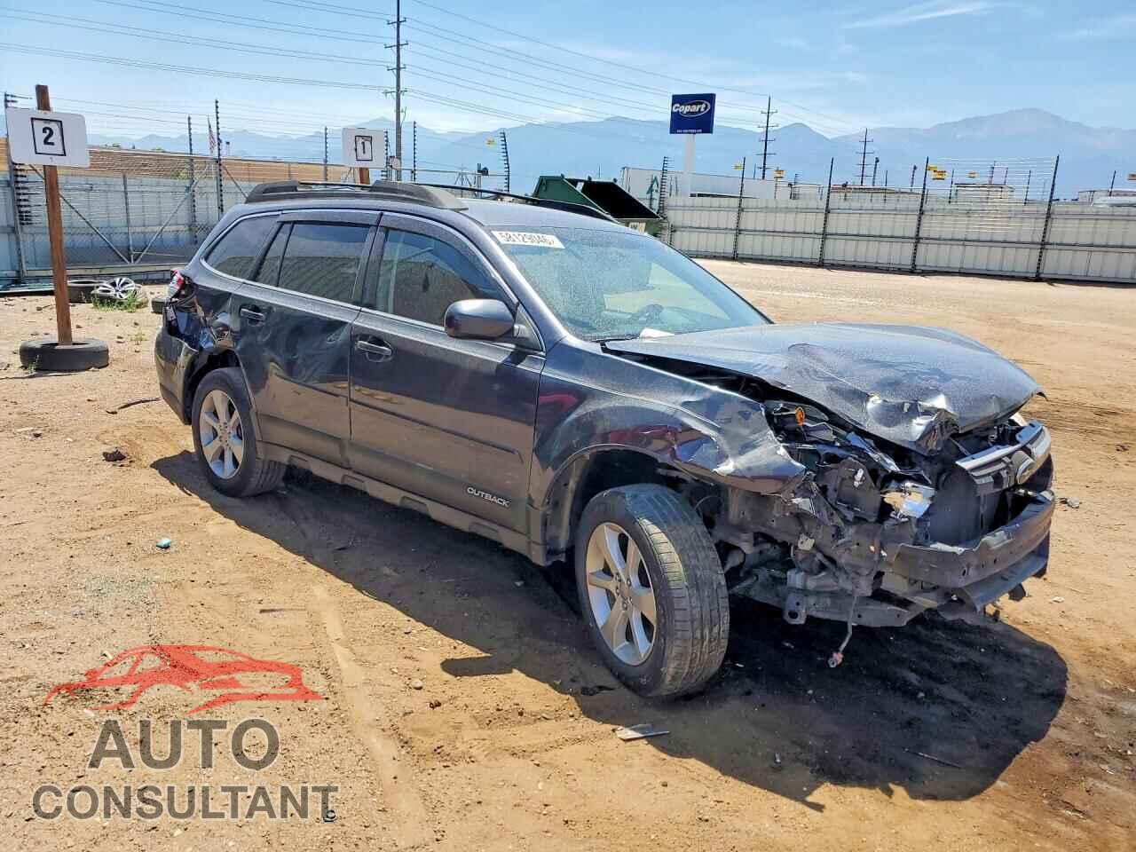 SUBARU OUTBACK 2013 - 4S4BRBCC3D3238845