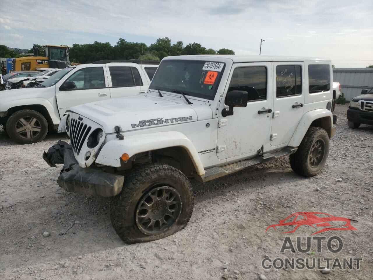 JEEP WRANGLER 2017 - 1C4BJWEG6HL678762