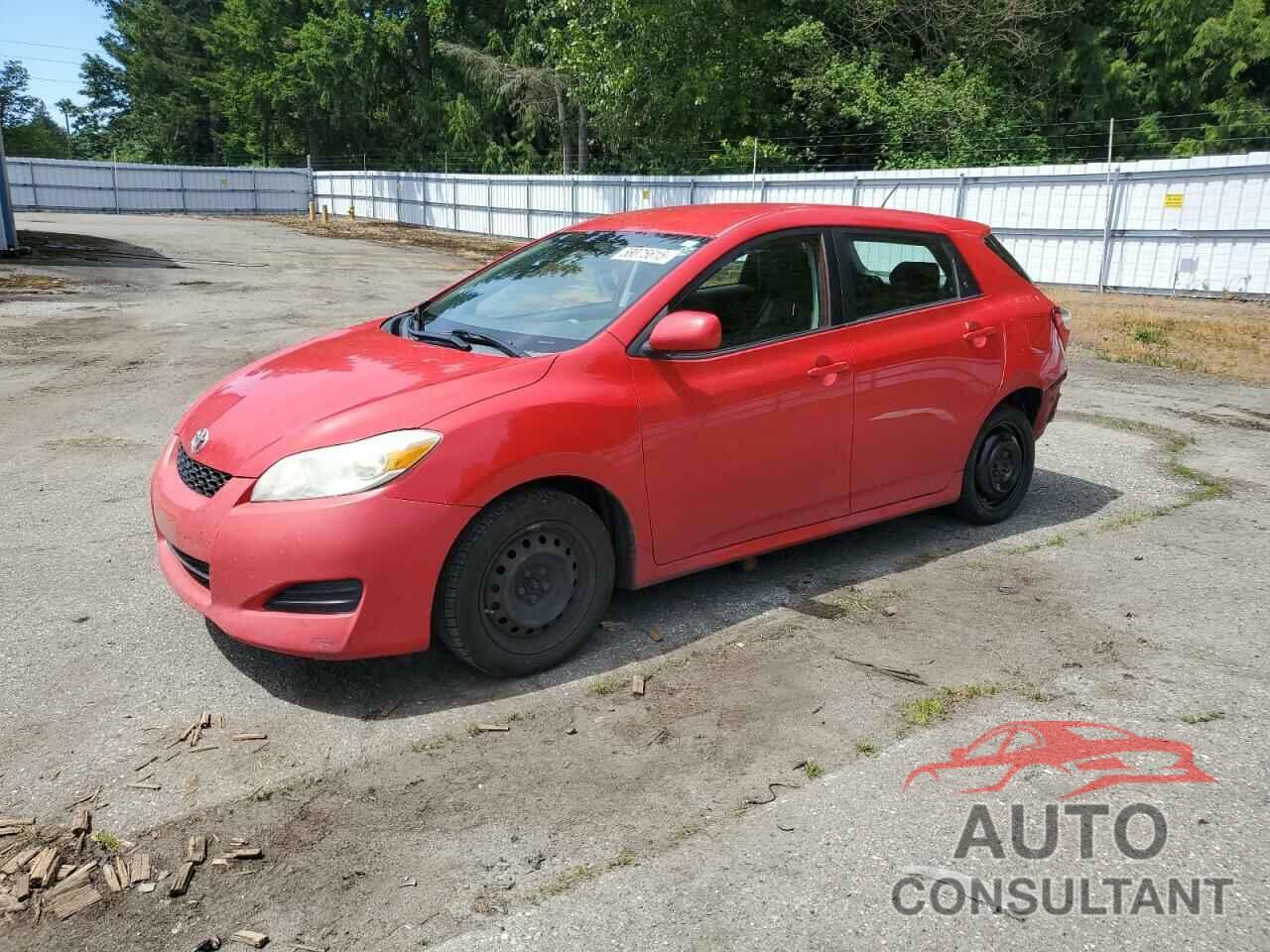 TOYOTA COROLLA 2009 - 2T1KU40E29C157239
