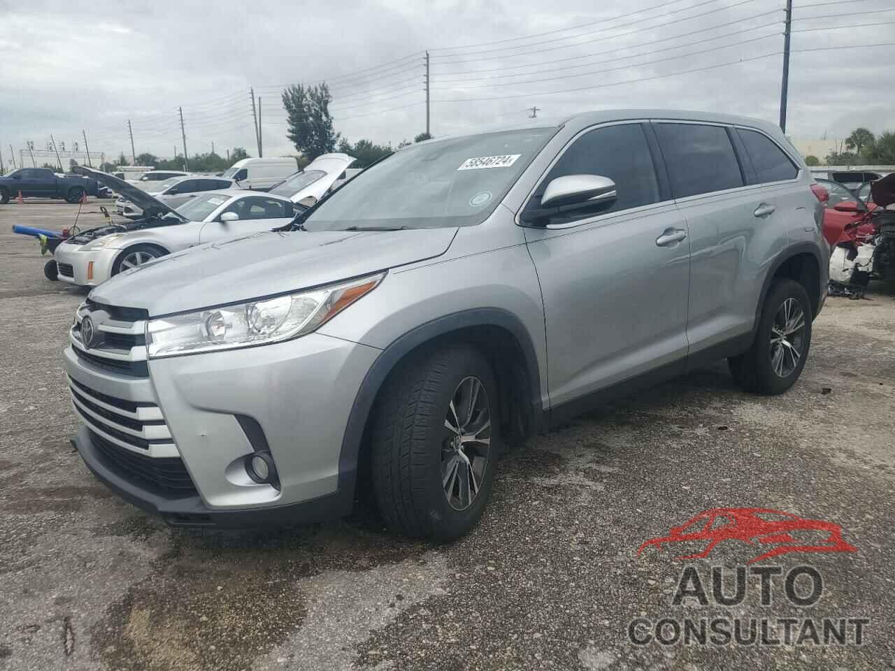 TOYOTA HIGHLANDER 2019 - 5TDZZRFH4KS340718