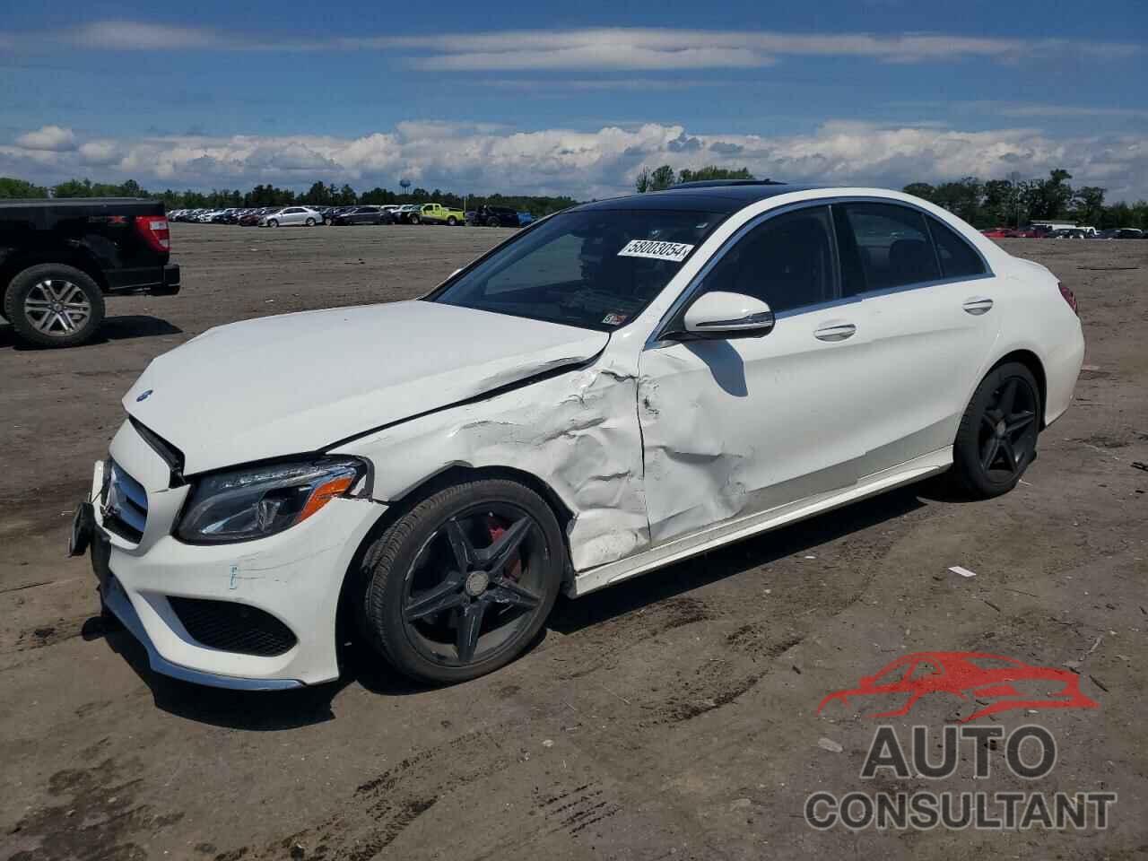 MERCEDES-BENZ C-CLASS 2016 - 55SWF4KBXGU151100