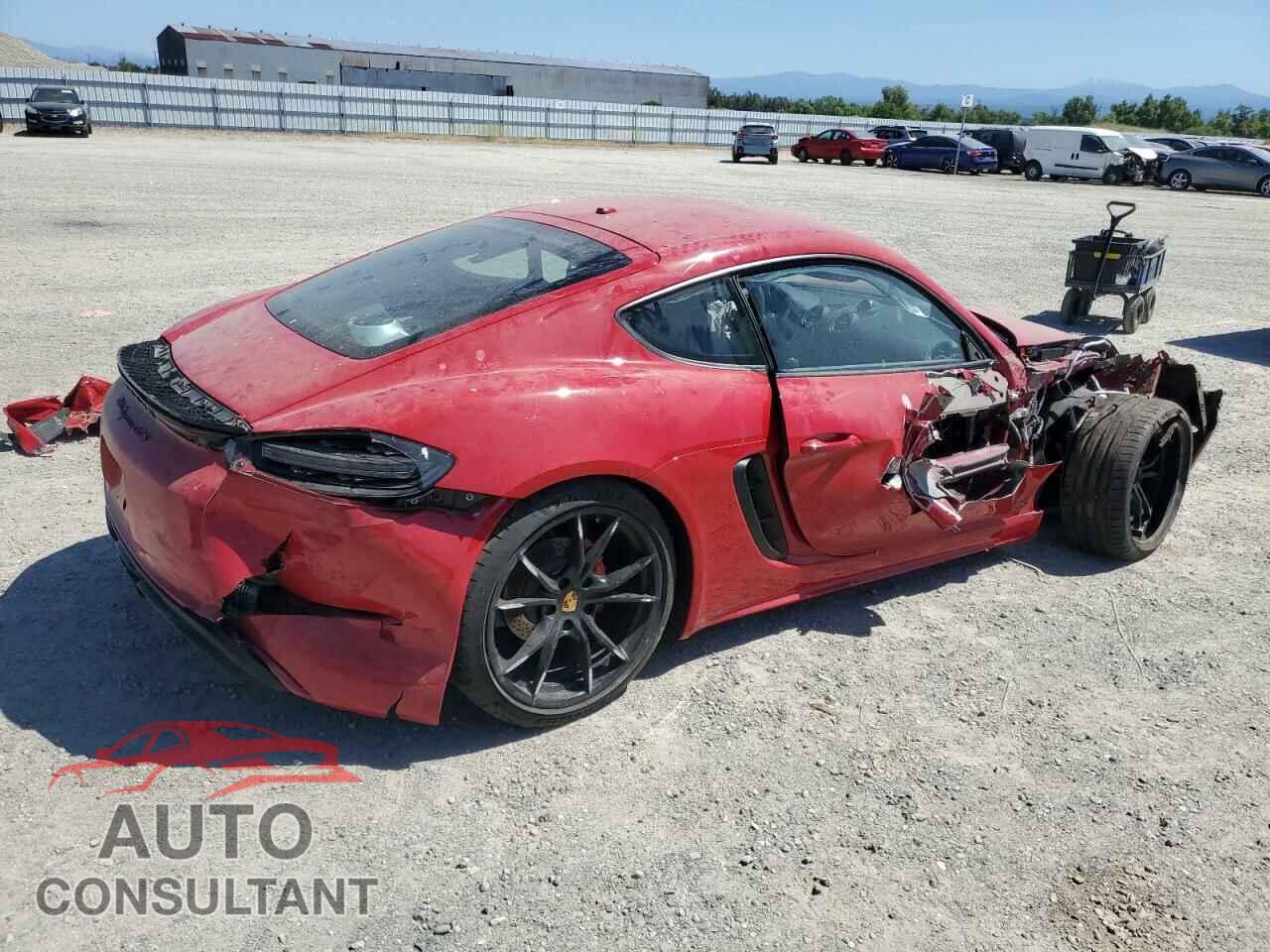PORSCHE CAYMAN 2018 - WP0AB2A83JK279268