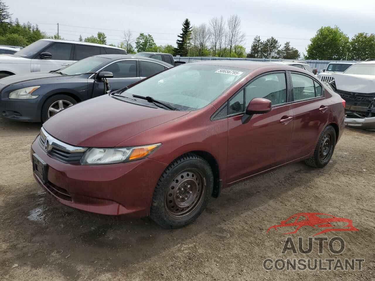 HONDA CIVIC 2012 - 2HGFB2F42CH029768