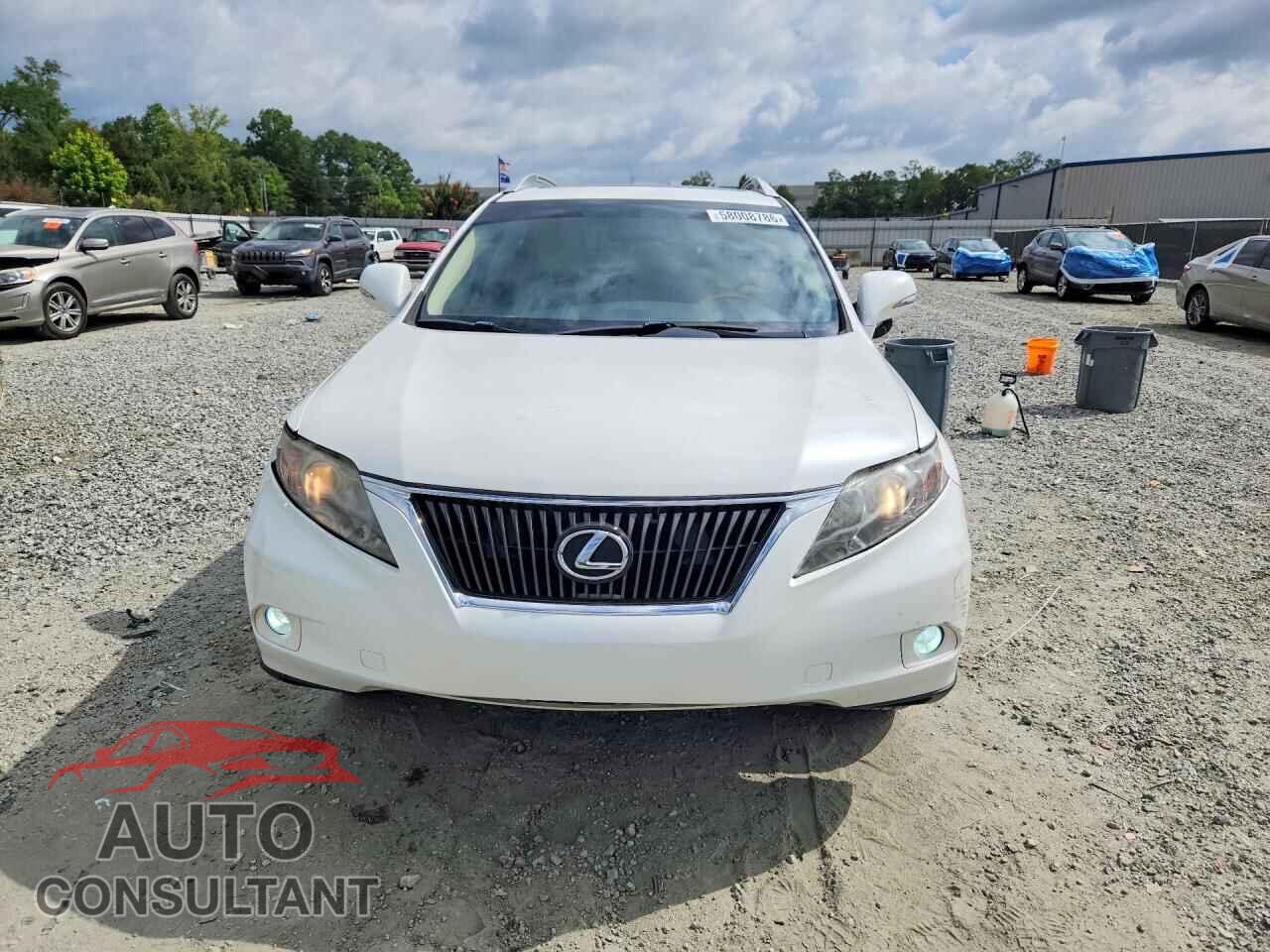 LEXUS RX350 2012 - 2T2ZK1BA2CC072689
