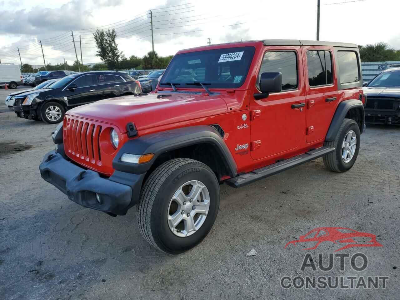 JEEP WRANGLER 2019 - 1C4HJXDG6KW646417