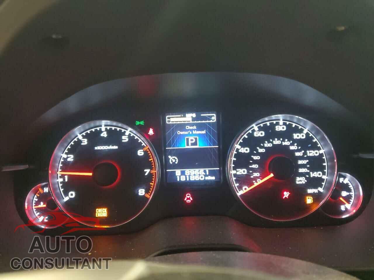 SUBARU OUTBACK 2014 - 4S4BRCLC2E3301960