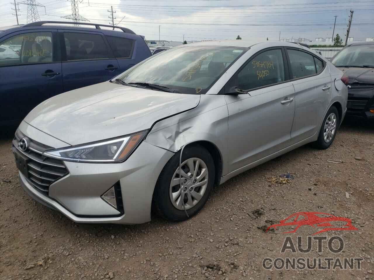 HYUNDAI ELANTRA 2019 - 5NPD74LFXKH450538