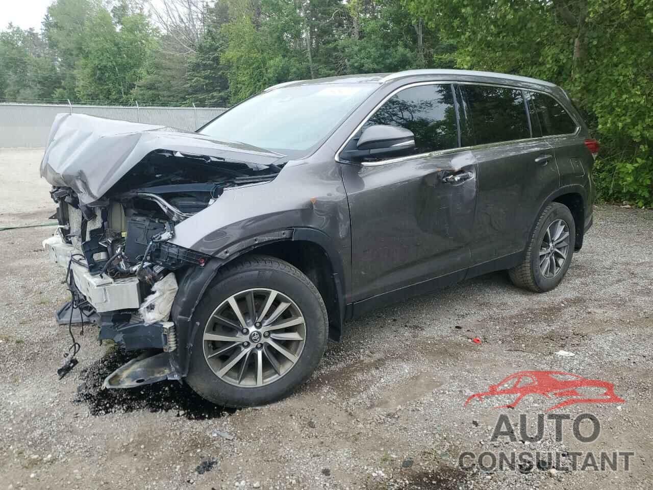 TOYOTA HIGHLANDER 2019 - 5TDJZRFH3KS568870