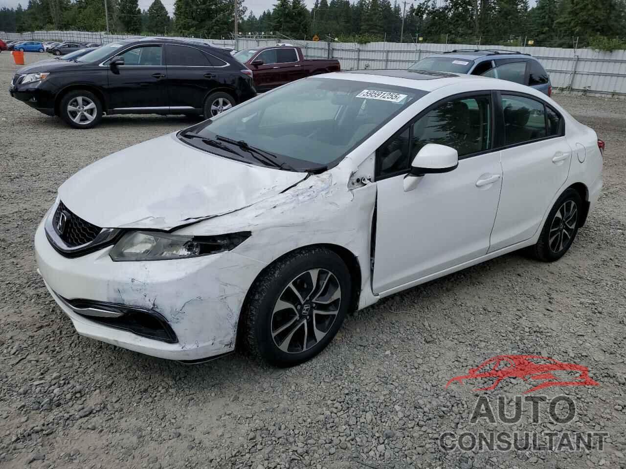 HONDA CIVIC 2013 - 19XFB2F92DE003291
