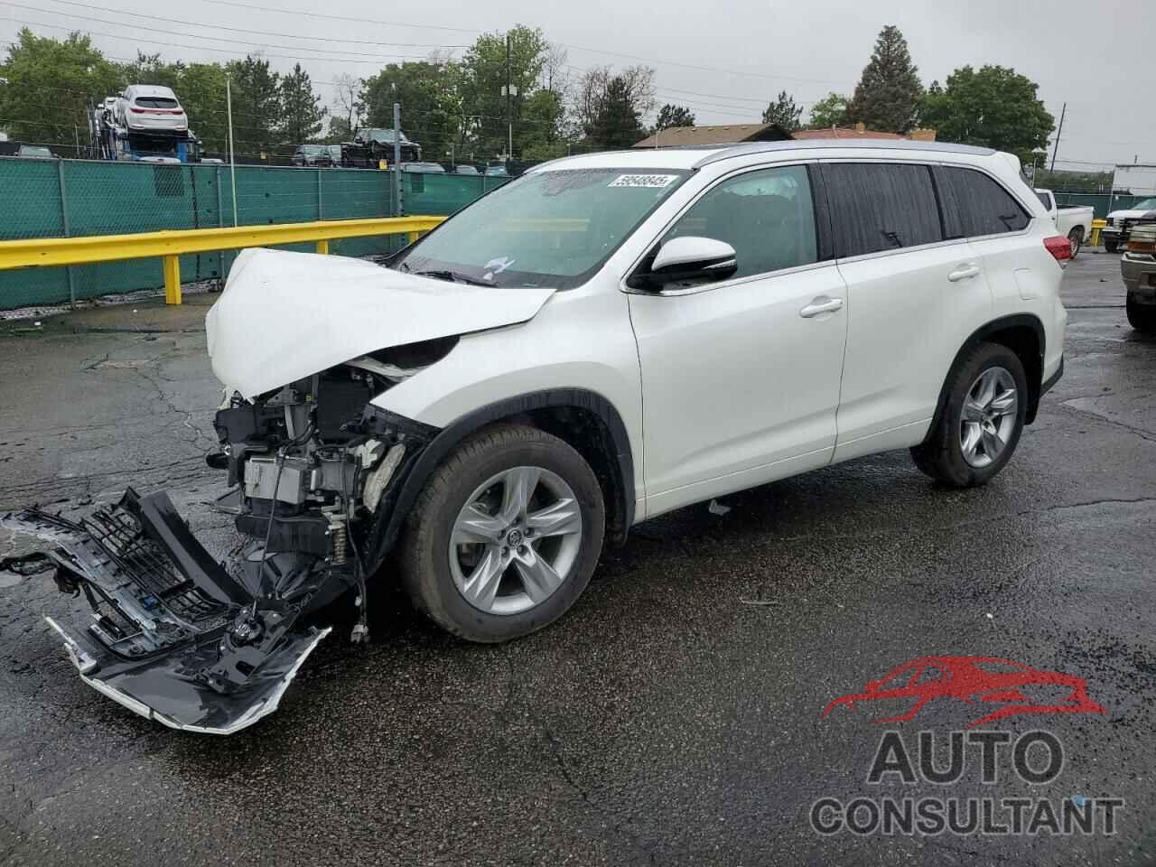 TOYOTA HIGHLANDER 2019 - 5TDDZRFH8KS937154