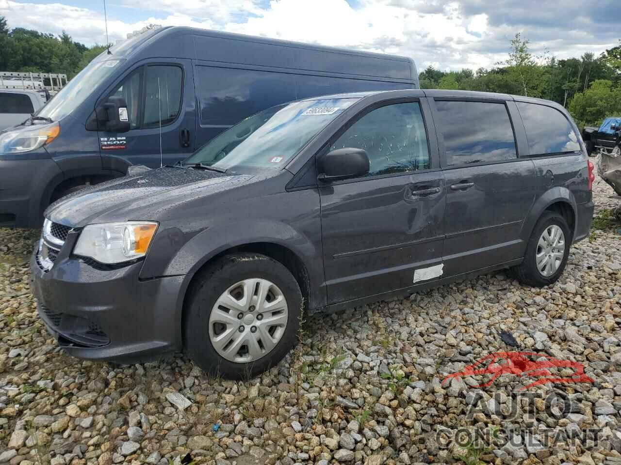 DODGE CARAVAN 2017 - 2C4RDGBGXHR835149