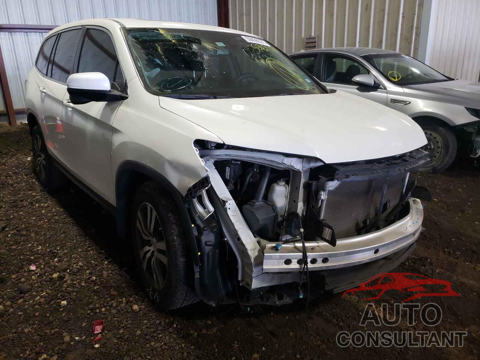 HONDA PILOT 2017 - 5FNYF5H72HB027276
