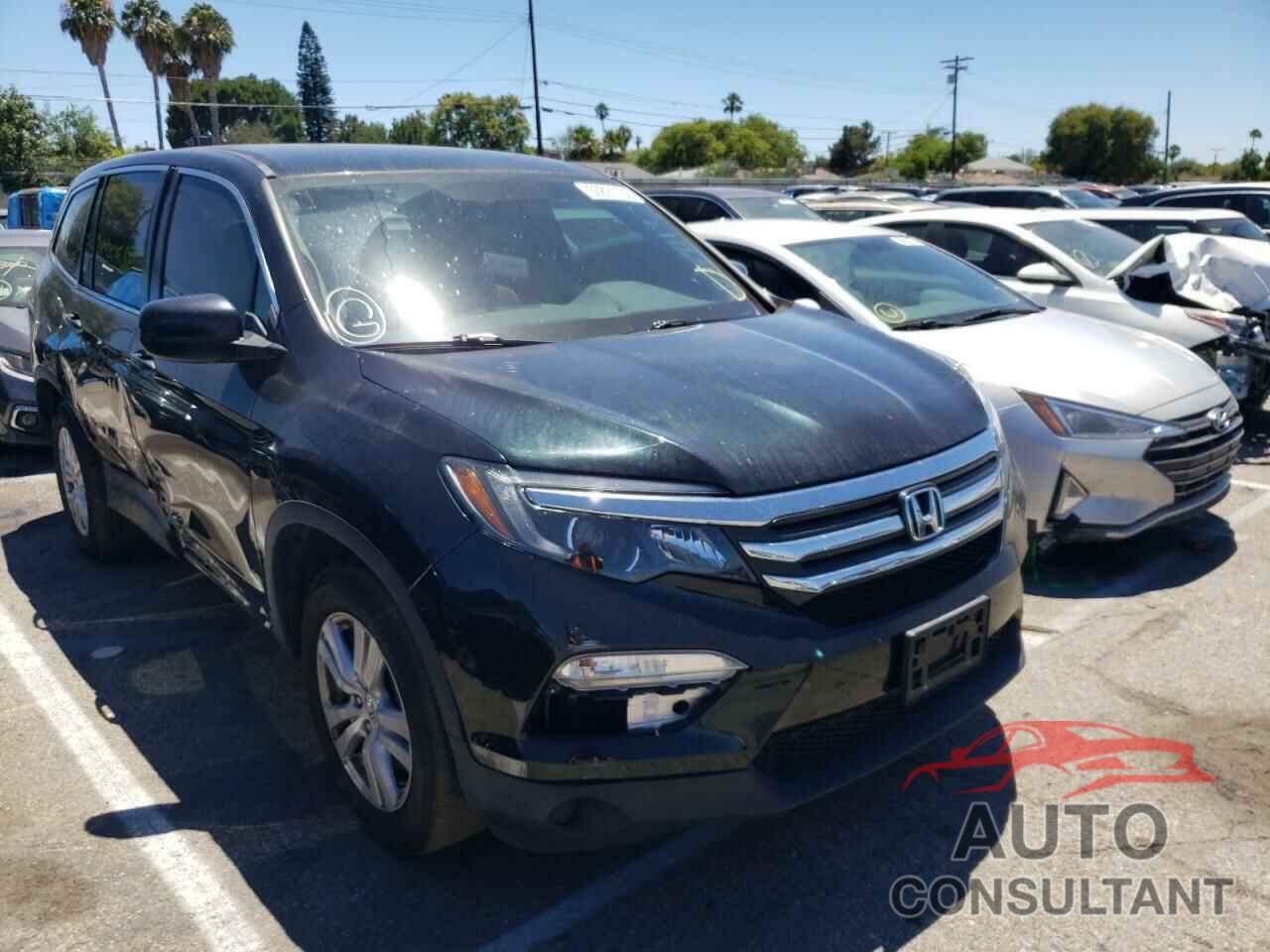 HONDA PILOT 2016 - 5FNYF5H11GB007207
