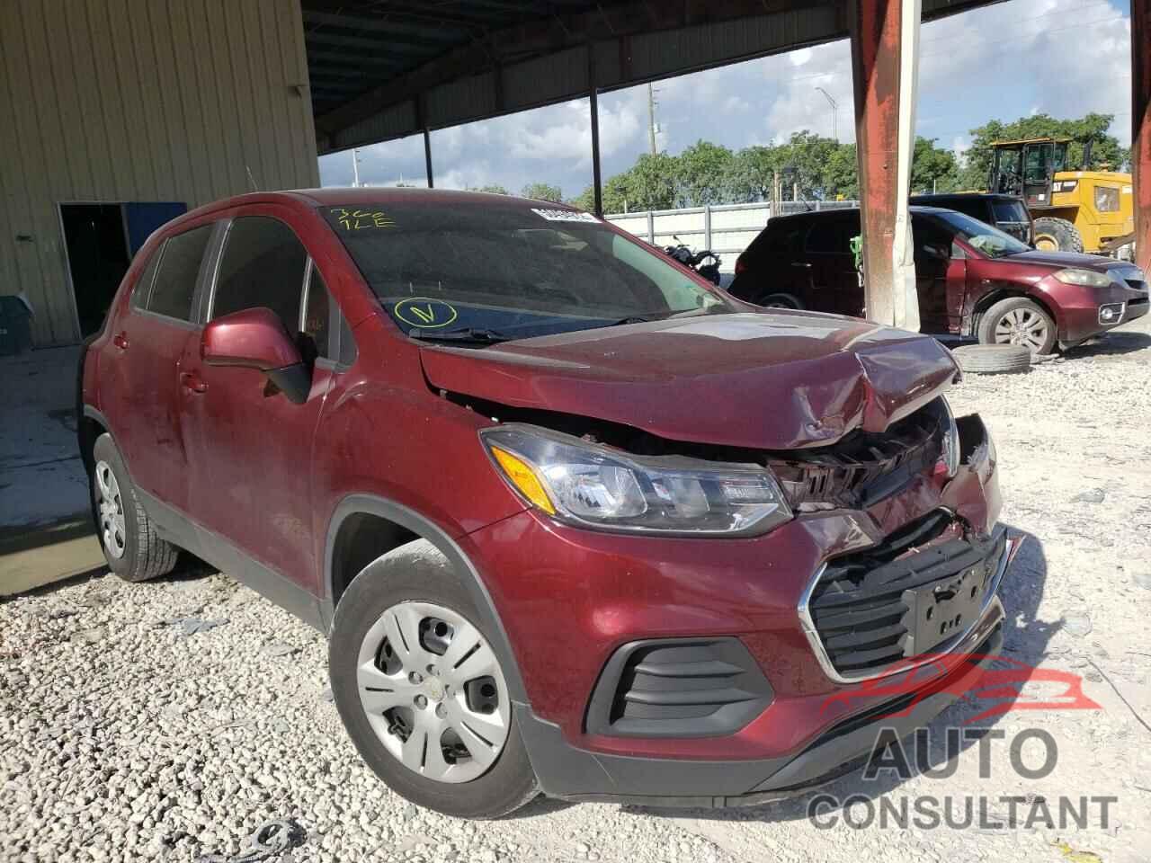 CHEVROLET TRAX 2017 - 3GNCJKSB9HL238018