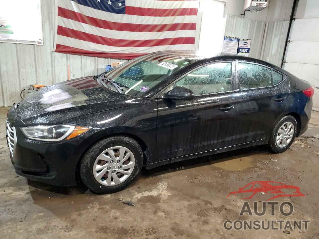 HYUNDAI ELANTRA 2018 - KMHD74LFXJU512214