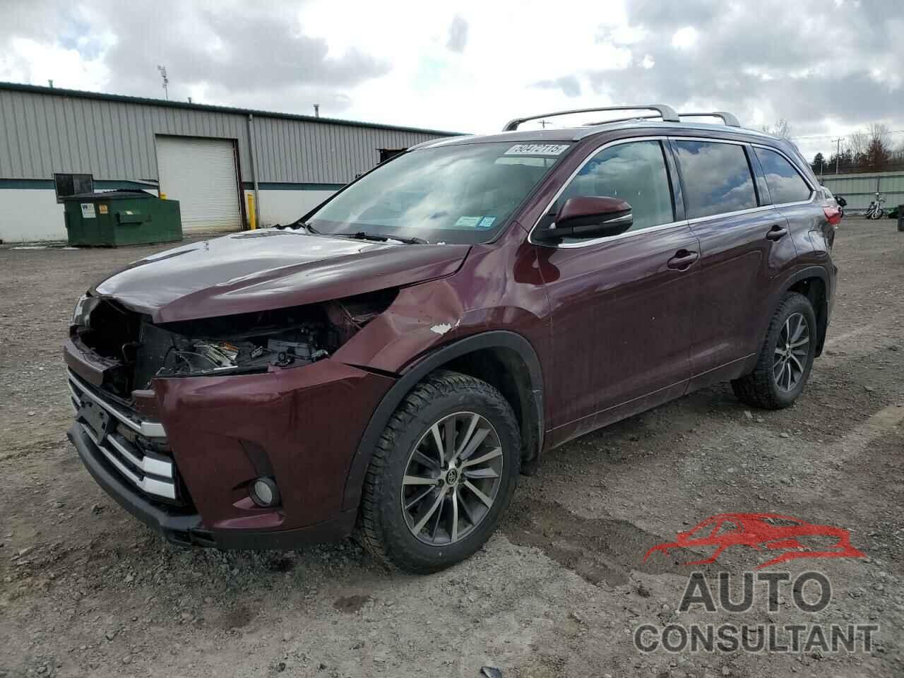 TOYOTA HIGHLANDER 2018 - 5TDJZRFH2JS877552