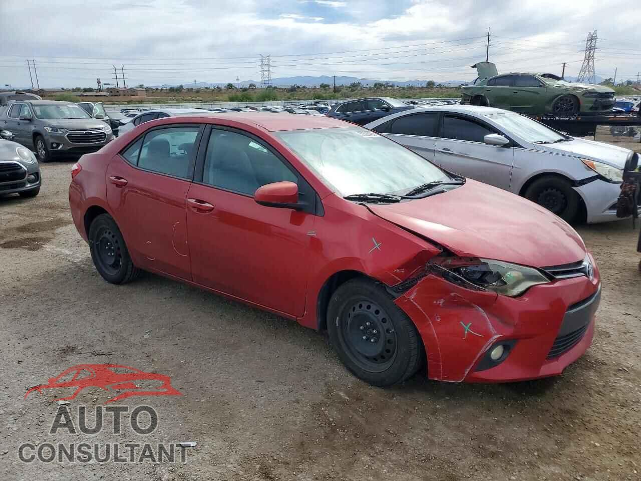 TOYOTA COROLLA 2015 - 2T1BURHEXFC390945