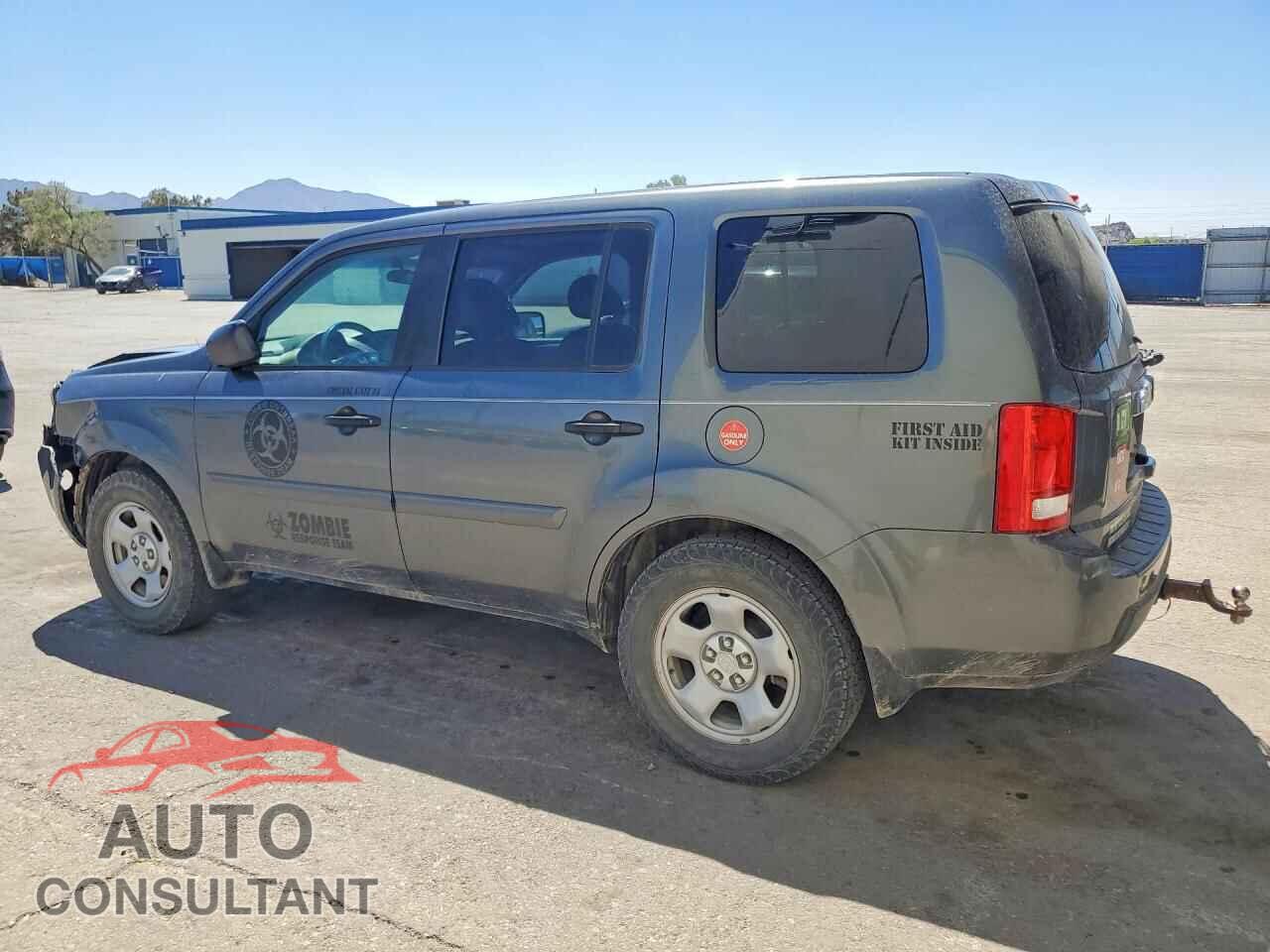 HONDA PILOT 2011 - 5FNYF4H20BB013477