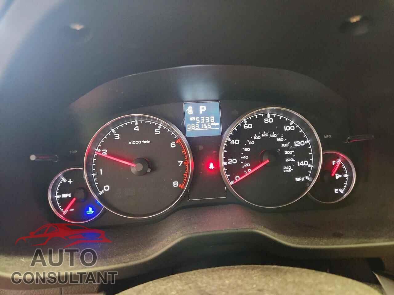 SUBARU OUTBACK 2013 - 4S4BRBCC3D3241373