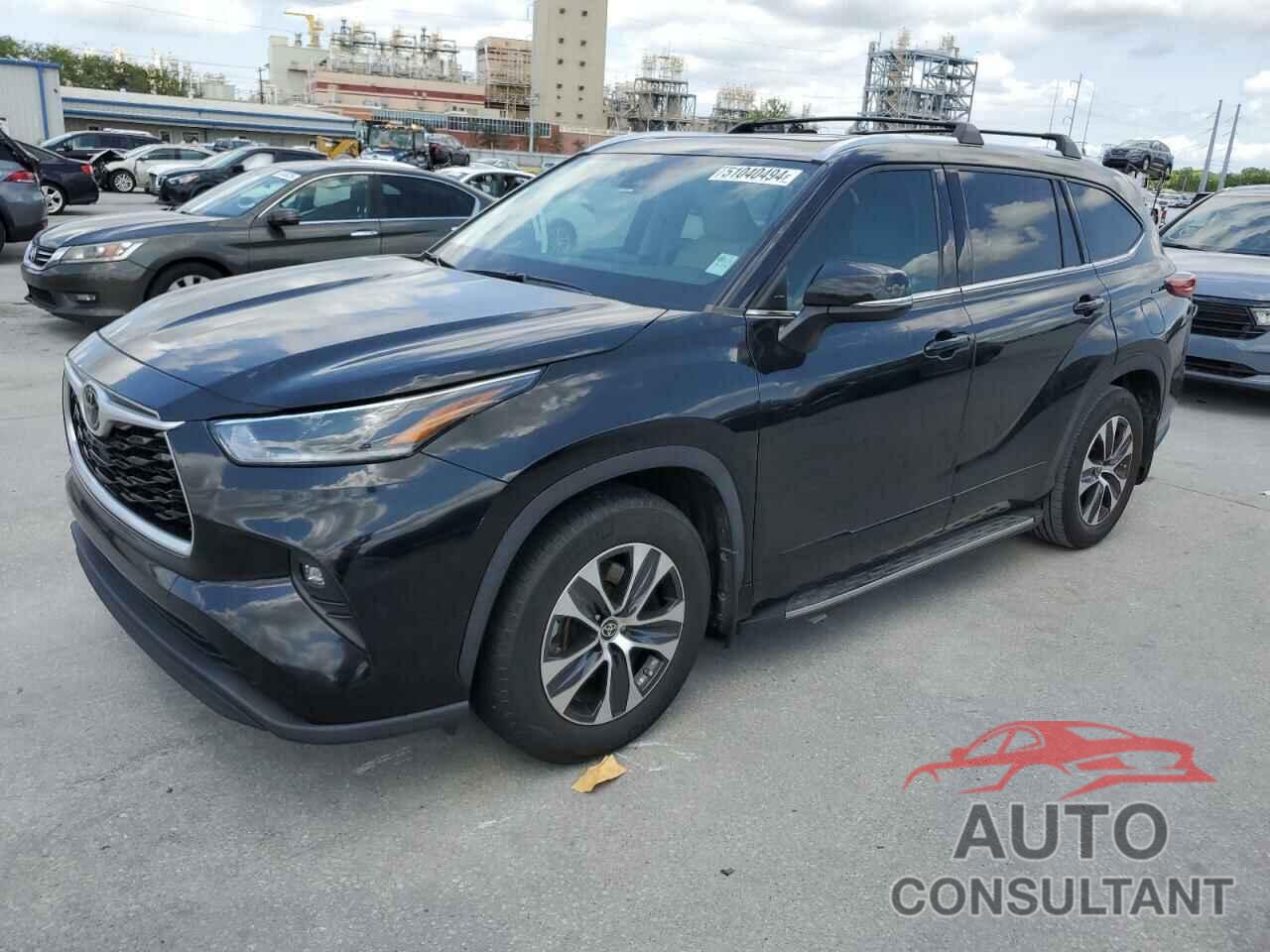 TOYOTA HIGHLANDER 2021 - 5TDGZRAH4MS071136