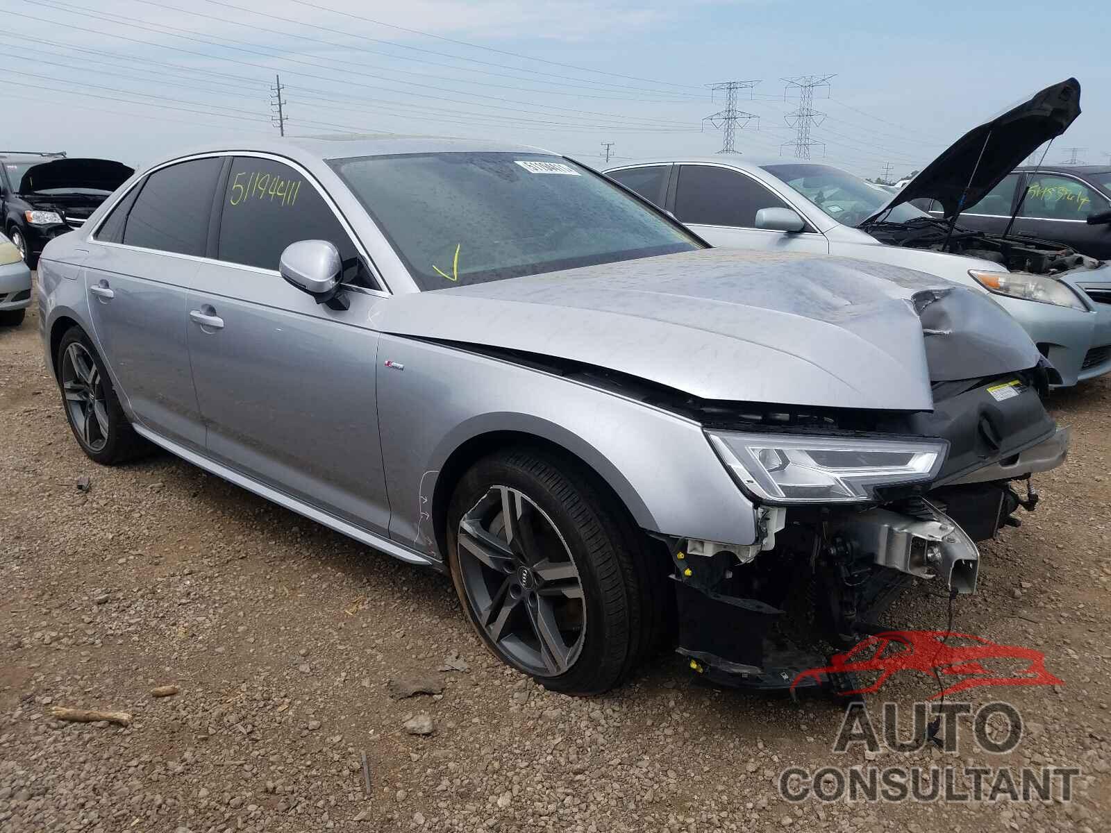 AUDI A4 2018 - WAUENAF4XJA102809