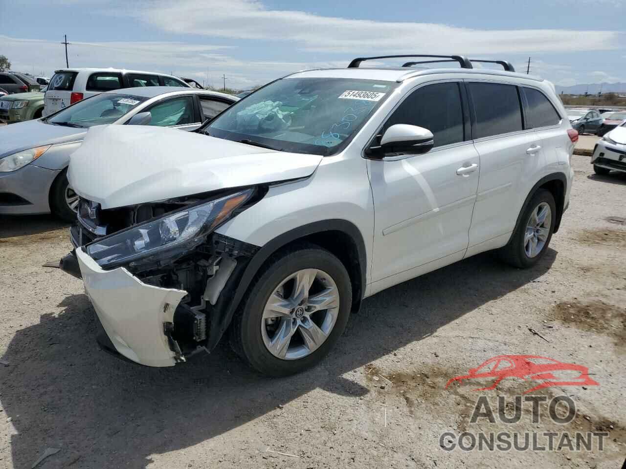 TOYOTA HIGHLANDER 2018 - 5TDDZRFH0JS883038