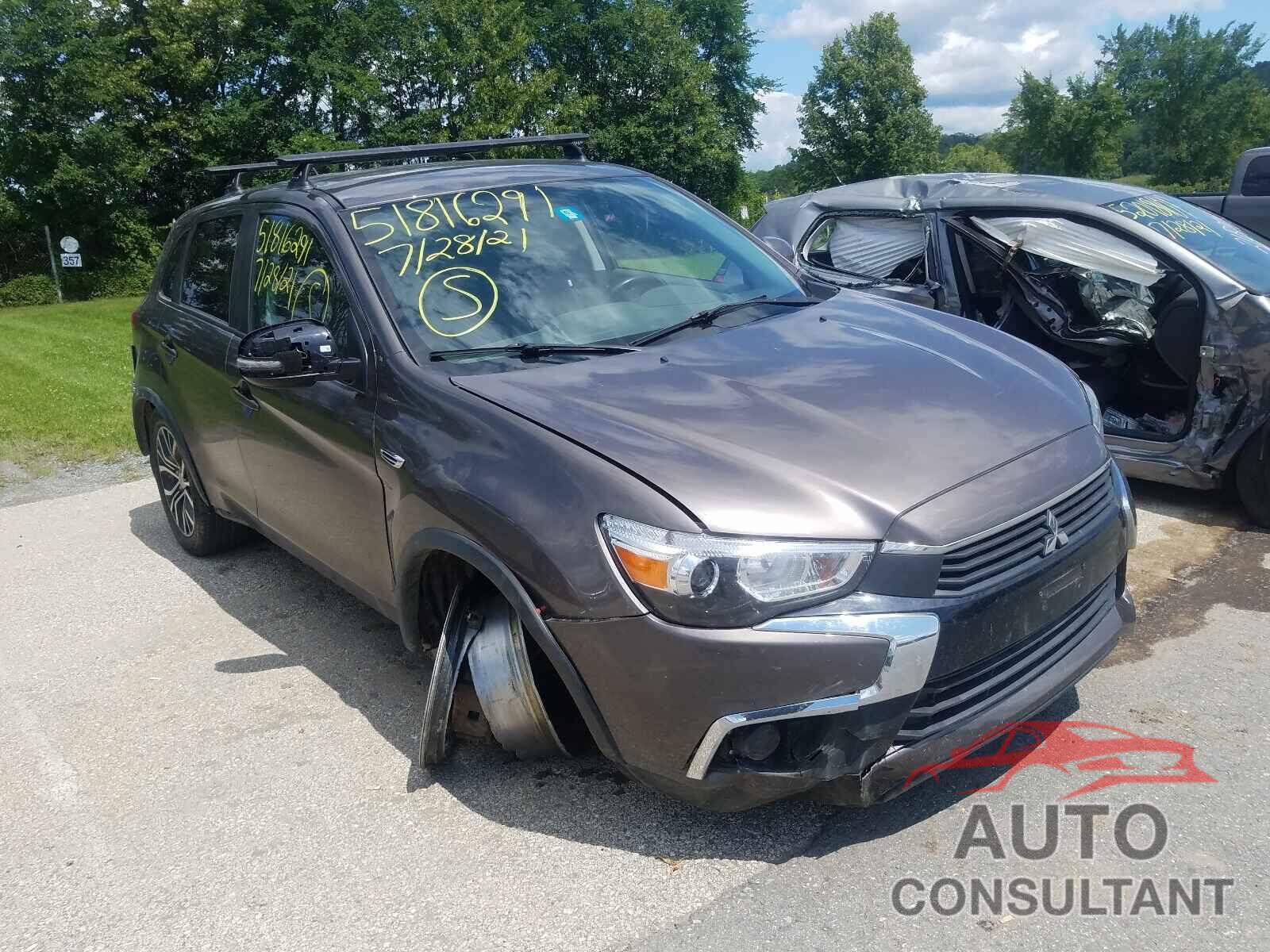 MITSUBISHI OUTLANDER 2016 - JA4AR3AU9GZ057469