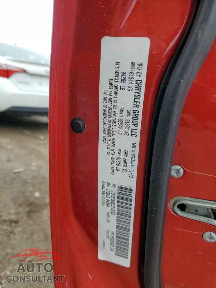 DODGE DART 2014 - 1C3CDFBB0ED716162