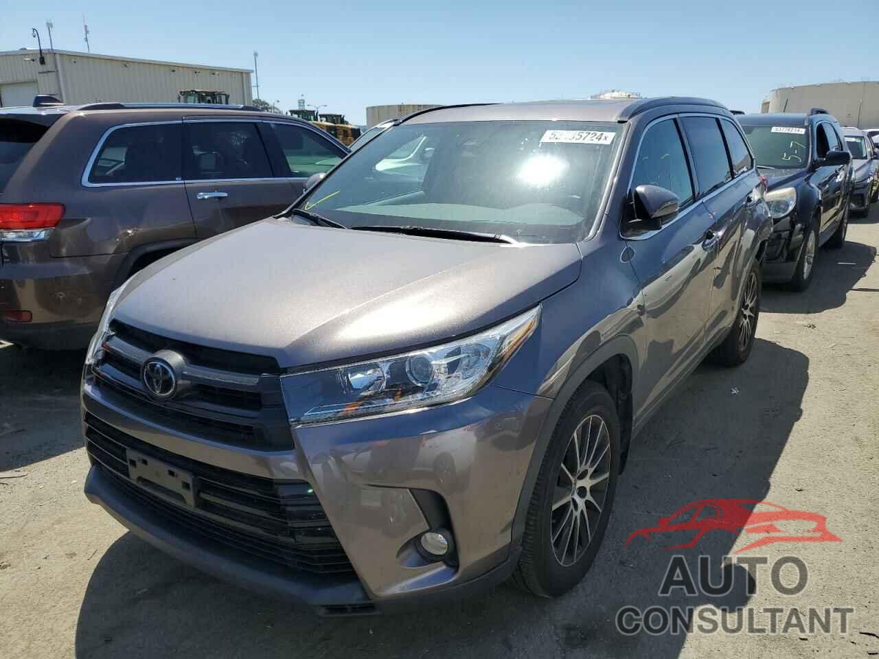 TOYOTA HIGHLANDER 2017 - 5TDJZRFH9HS509041