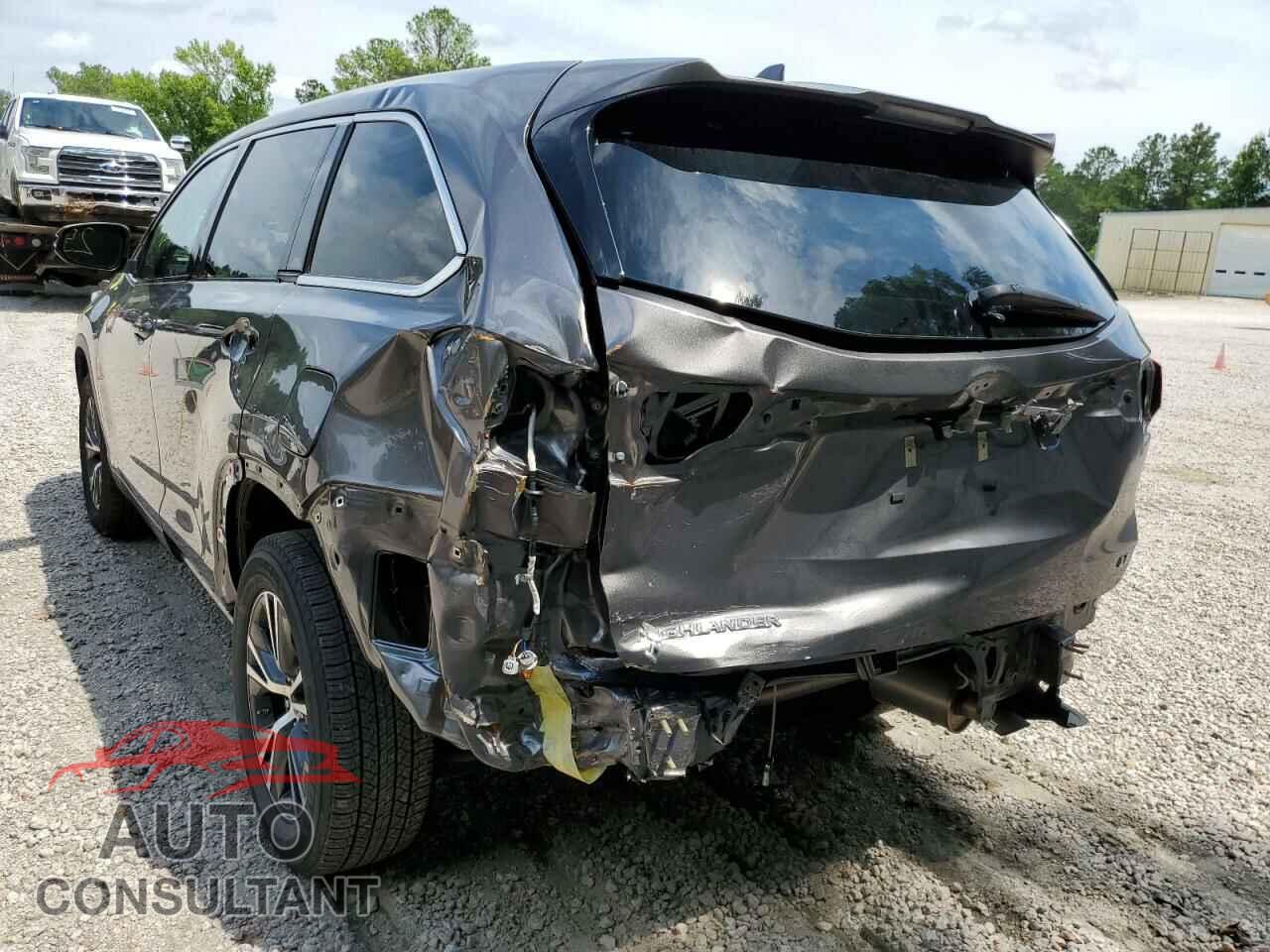 TOYOTA HIGHLANDER 2017 - 5TDZZRFH4HS218529