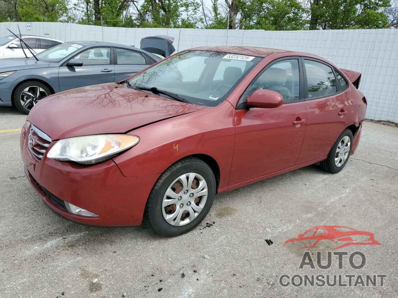 HYUNDAI ELANTRA 2010 - KMHDU4AD7AU903234