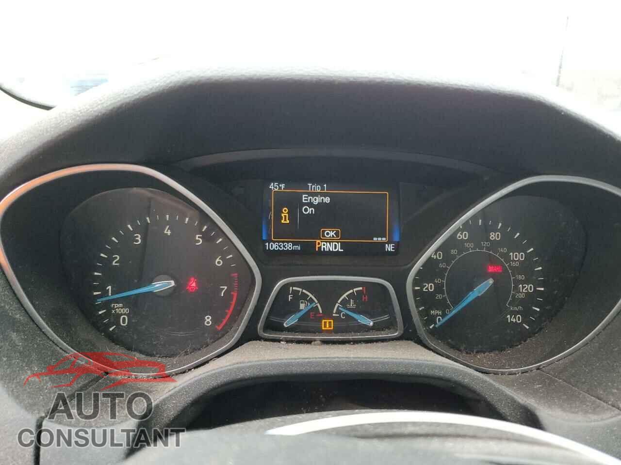 FORD FOCUS 2016 - 1FADP3F2XGL303275