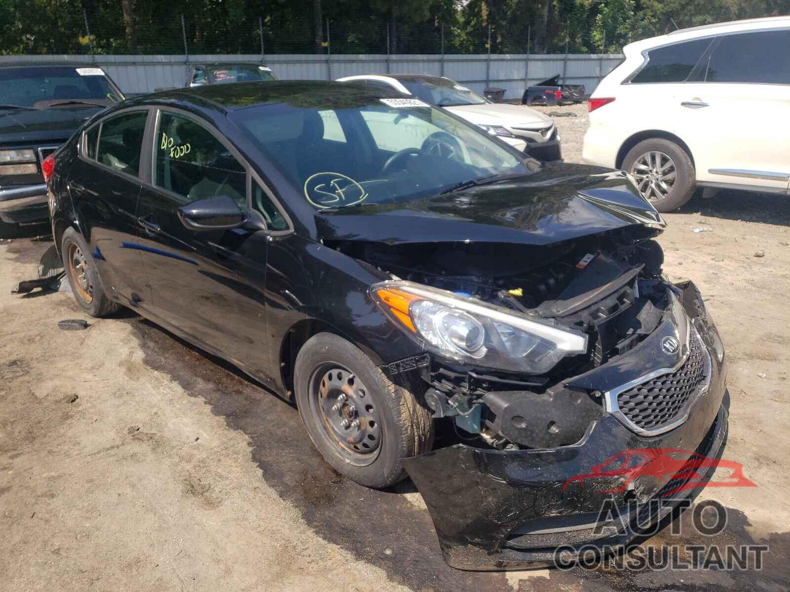 KIA FORTE 2016 - KNAFK4A69G5619804
