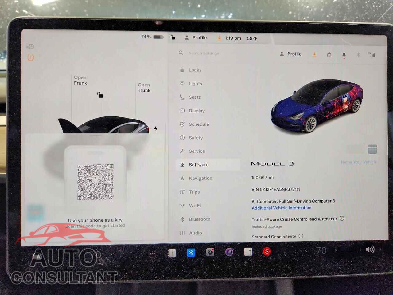 TESLA MODEL 3 2022 - 5YJ3E1EA5NF372111