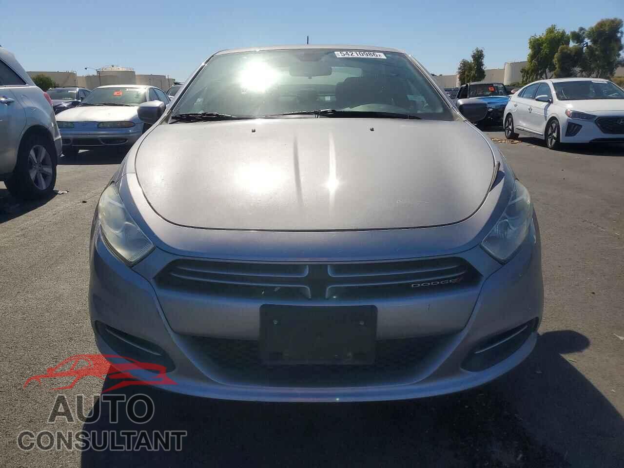 DODGE DART 2016 - 1C3CDFAA4GD645303