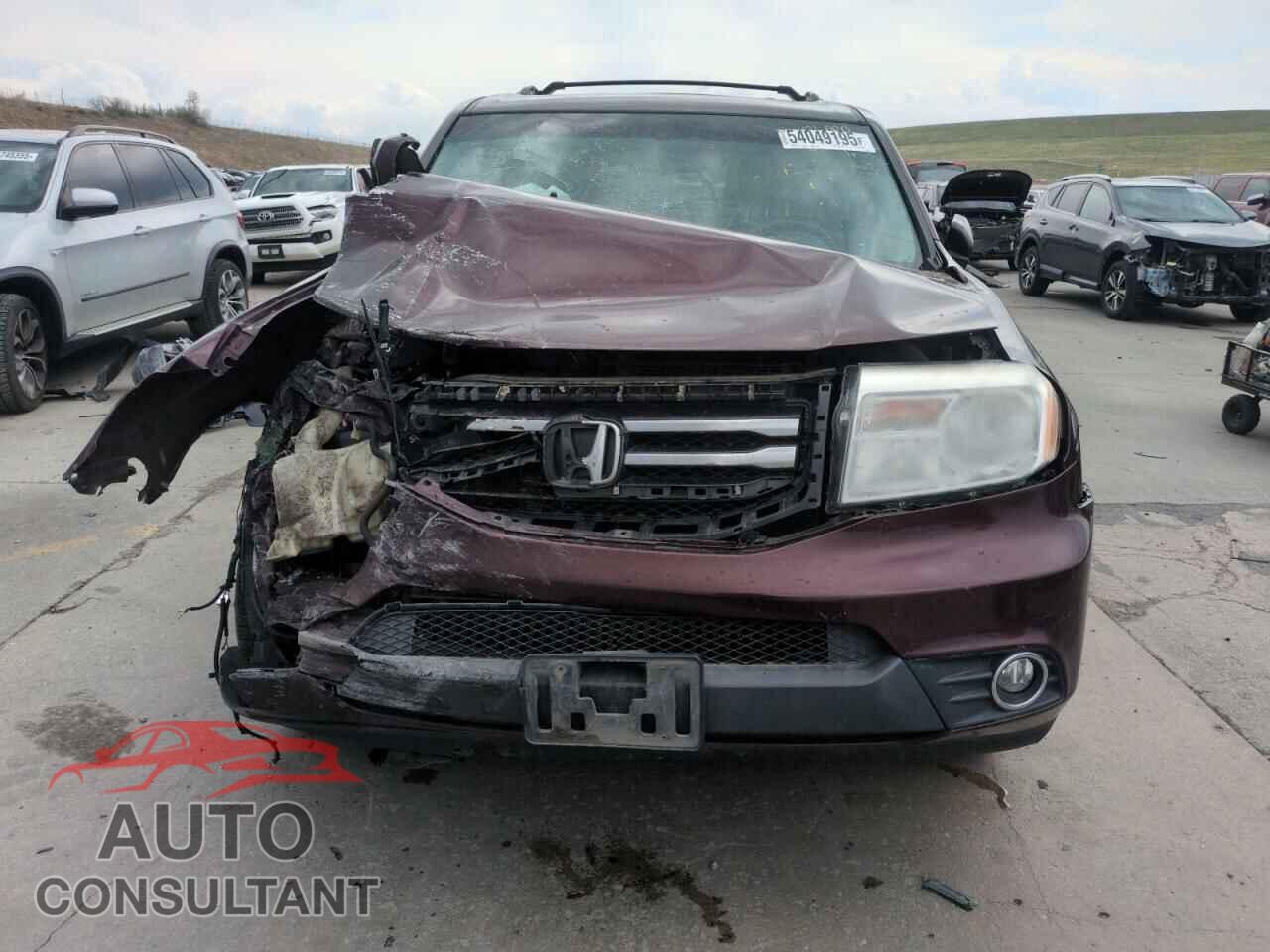 HONDA PILOT 2015 - 5FNYF4H51FB046732
