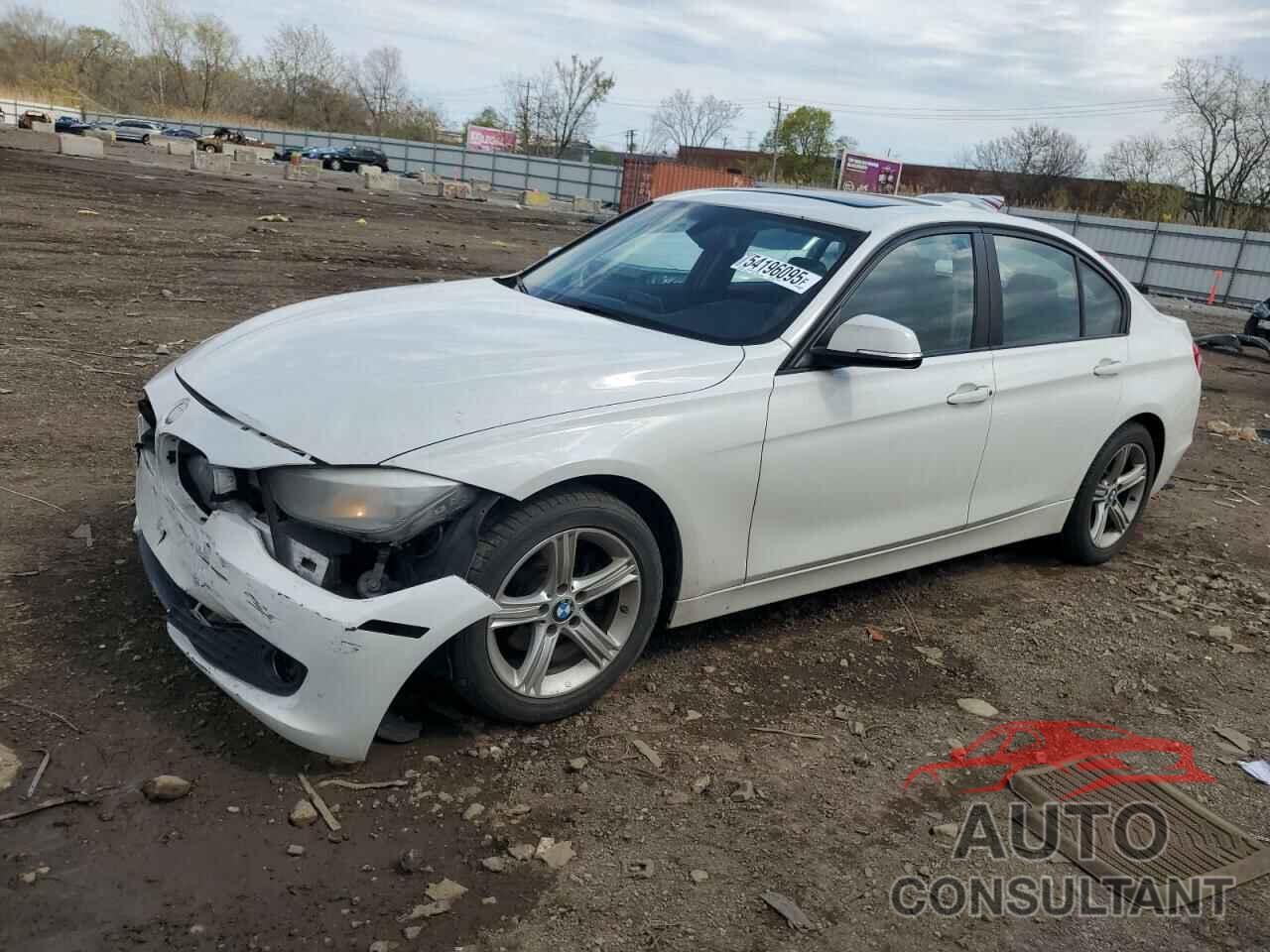 BMW 3 SERIES 2014 - WBA3C3C50EF984412