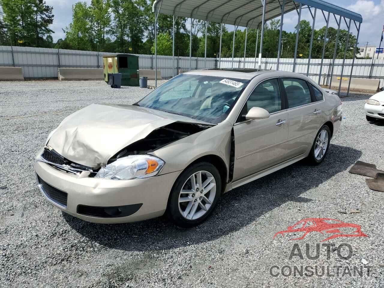 CHEVROLET IMPALA 2012 - 2G1WC5E31C1256649