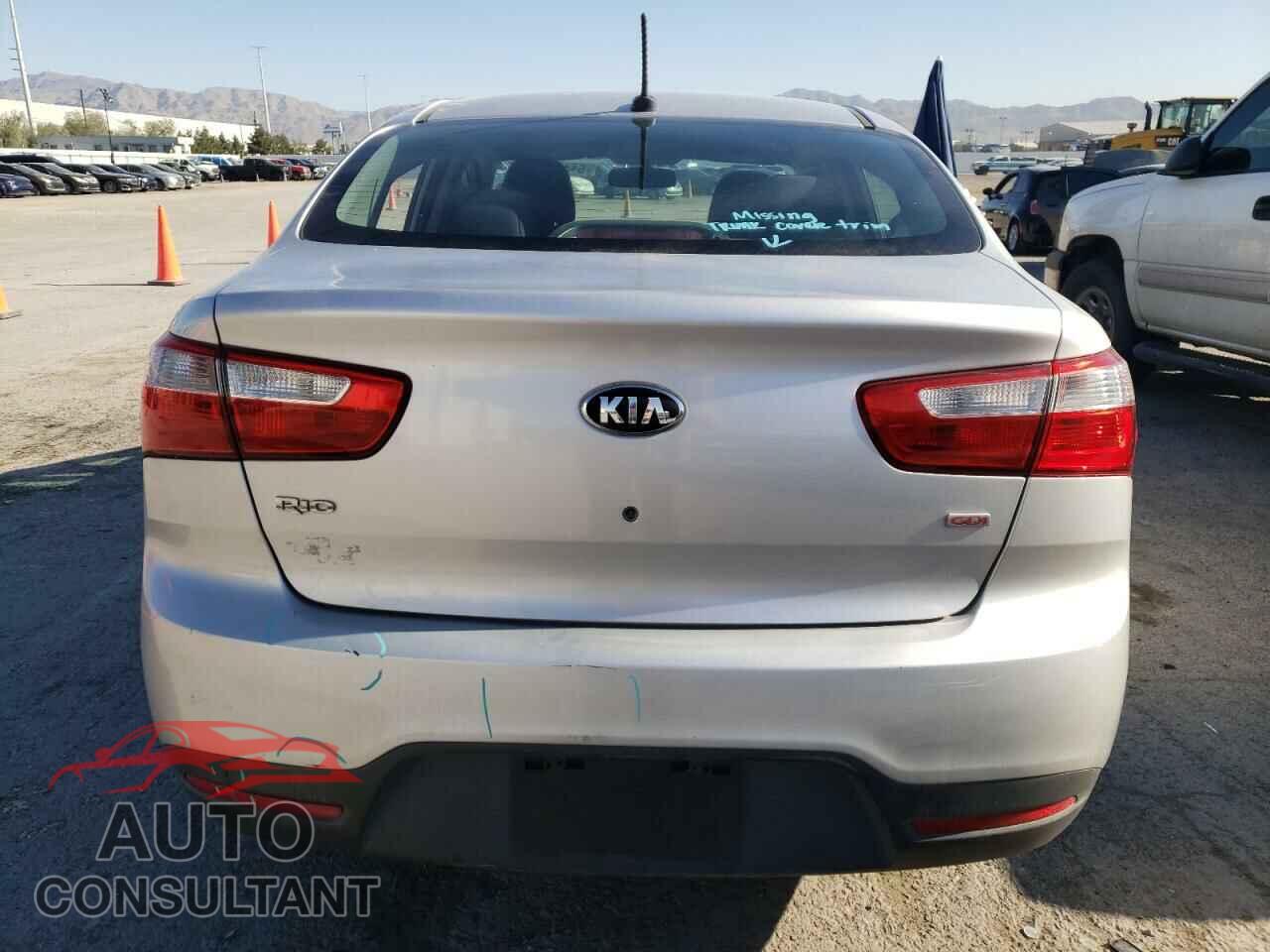KIA RIO 2013 - KNADM4A39D6279552