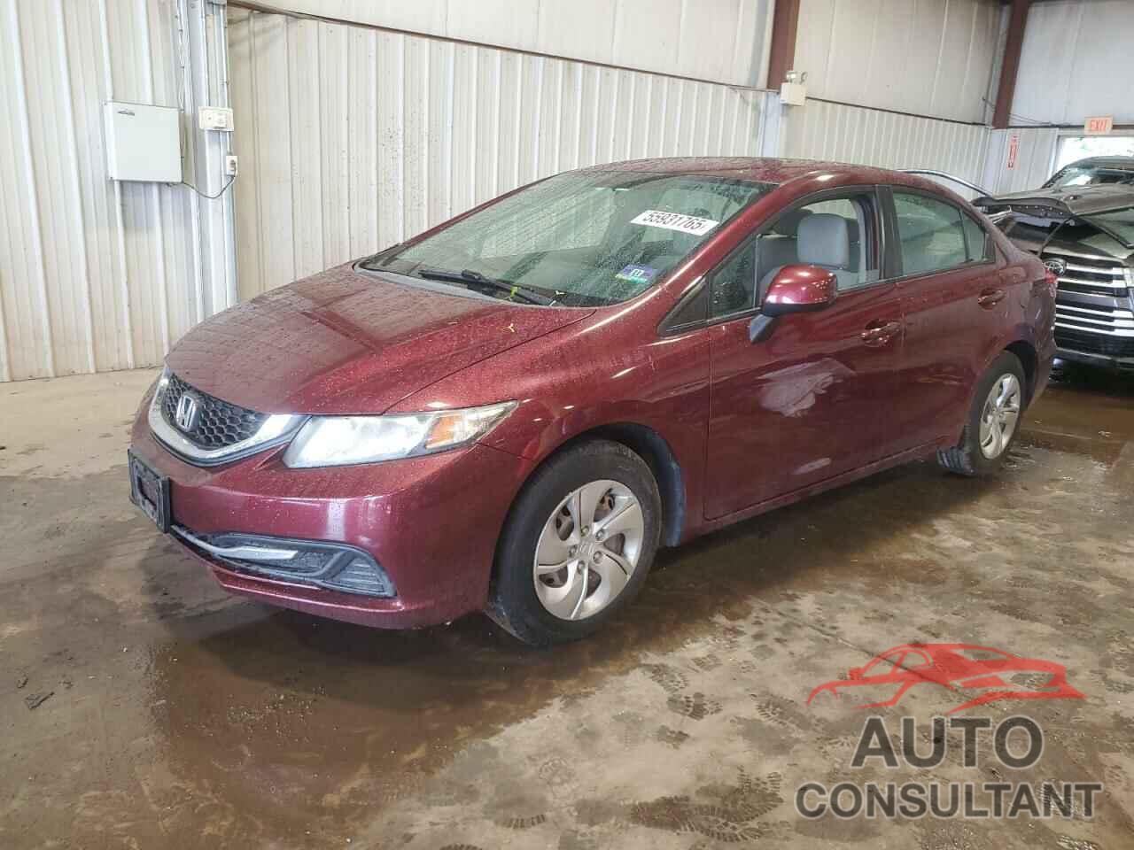 HONDA CIVIC 2013 - 2HGFB2F58DH570852