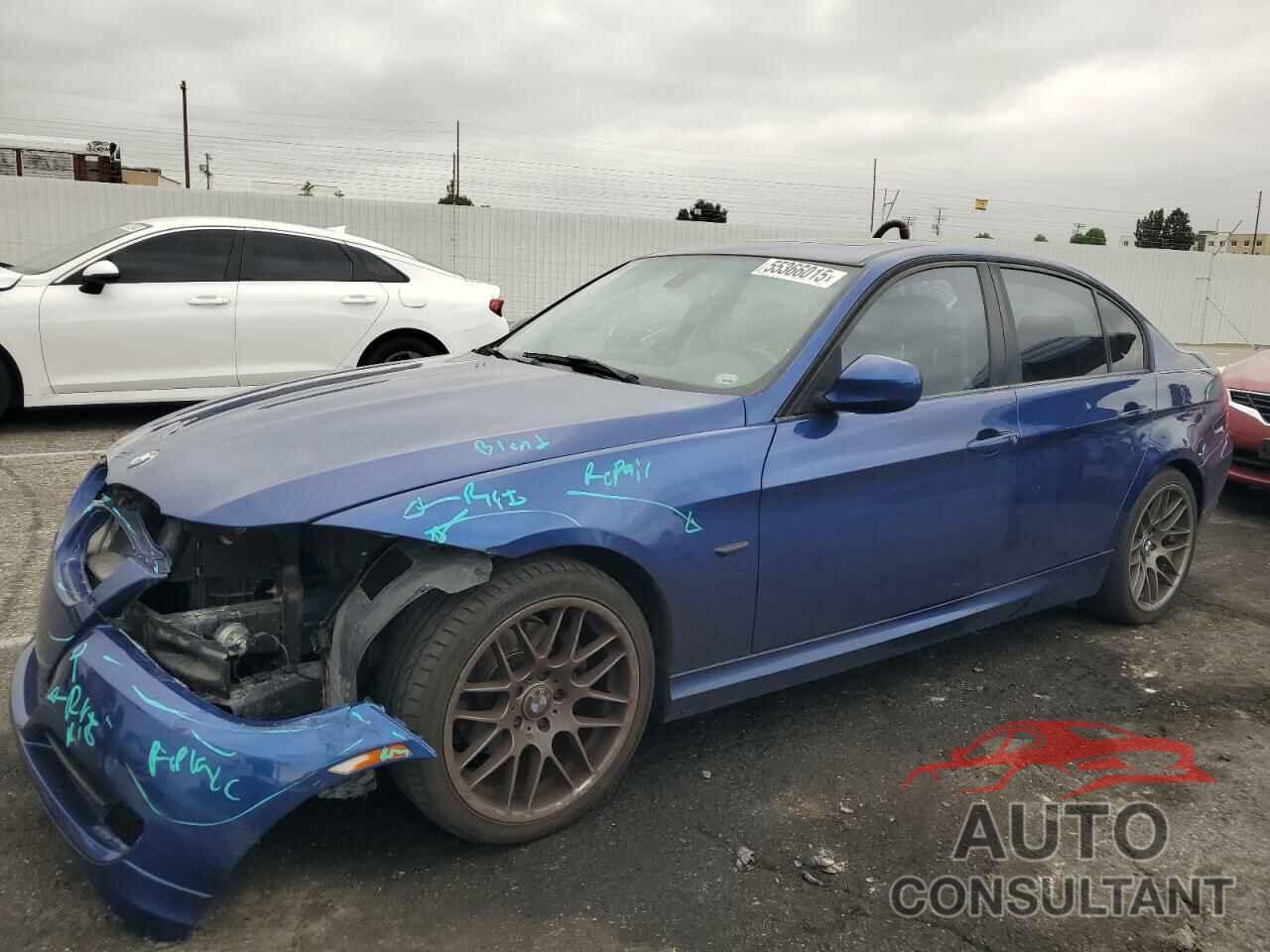 BMW 3 SERIES 2011 - WBAPH5G58BNM84086
