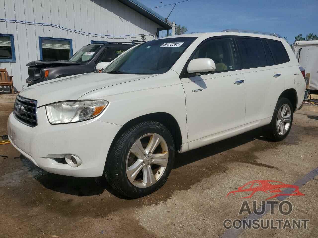 TOYOTA HIGHLANDER 2010 - JTEDK3EH3A2167188