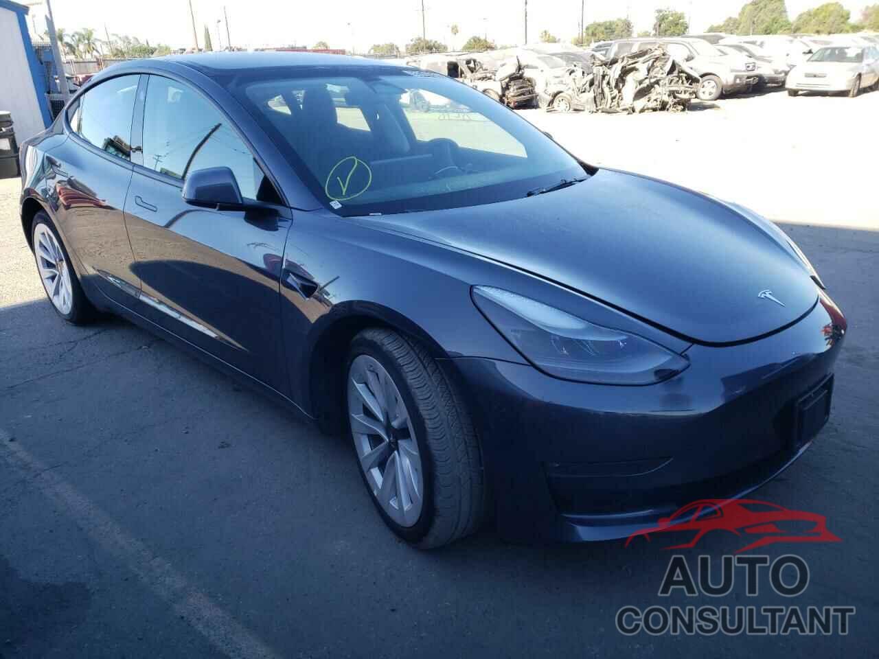 TESLA MODEL 3 2022 - 5YJ3E1EB1NF192391