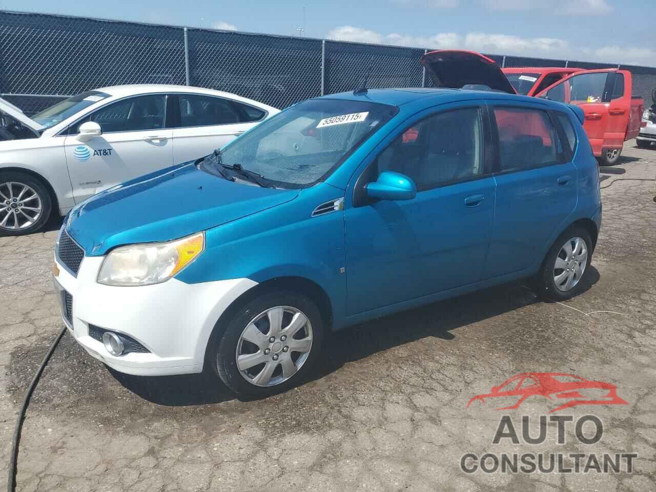 CHEVROLET AVEO 2009 - KL1TG66E49B384582